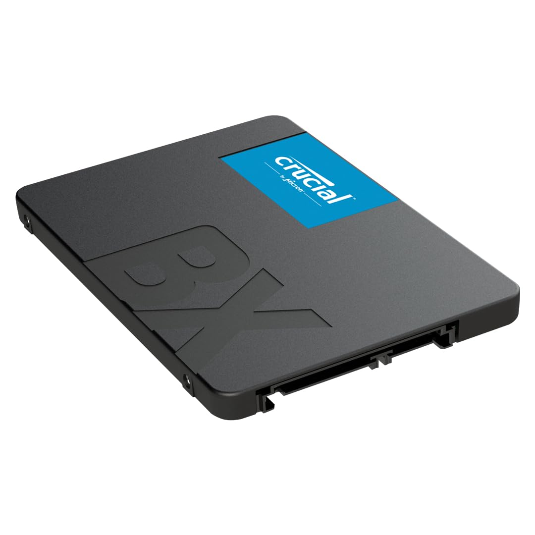 Crucial BX500 SATA SSD 4TB, 2.5", Up to 540MB/s, Laptop and Desktop (PC) Compatible, 3D NAND, Dynamic Write Acceleration, Internal Solid State Drive - CT4000BX500SSD101